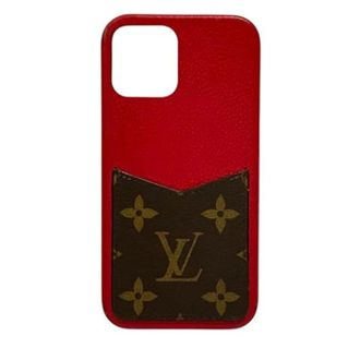 Louis Vuitton Pre-owned Accessories, male, Red, Size: ONE SIZE Pre-owned Monogram iPhone case