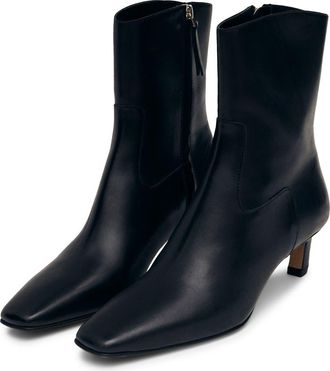Alohas Nash Kitten Heel Bootie in Black at Nordstrom, Size 10-10.5Us