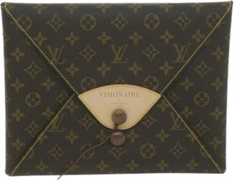 Louis Vuitton Pre-owned Clutches, male, Brown, Size: ONE SIZE Pre-owned Kirigami Pochette
