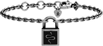 John Richmond Slot Slang Armband - Dames - Armbanden - Grijs - ONE Size - Accessoires