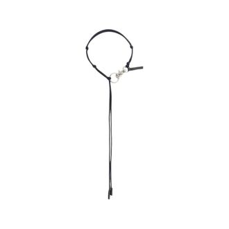 Our Legacy Lizard Ladon Ketting - Heren - Accessoires - Blauw - Maat: ONE Size Leer