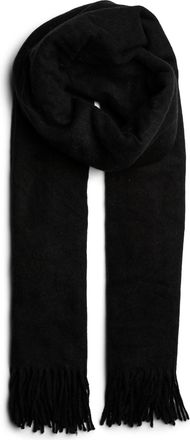 Pieces Womens Pcjira Wool Scarf Noos Scarf, Black, One size