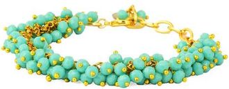 Deepa Gurnani Jemsa Bracelet in Turquoise at Nordstrom