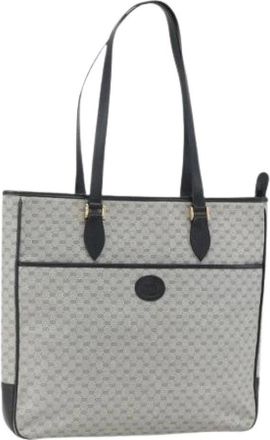 Gucci Pre-owned Tote Bags, female, Blue, Size: ONE SIZE Pre-owned Vintage Tote Bag