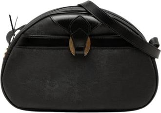 Dior Pre-owned Vintage Canvas Crossbody Bag - Dames - Vintage Schoudertas - Zwart - ONE Size - Leer - Vintage