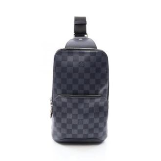 Louis Vuitton Pre-owned Fanny Pack - Heren - Pre-owned - Blauw - Maat: ONE Size Leer