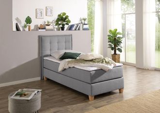 HOME AFFAIRE Boxspringbett inklusive Komfortschaum-Topper