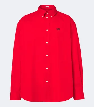 Loewe Camicia in twill di cotone