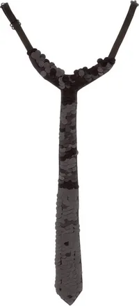 P.A.R.O.S.H. P.a.r.o.s.h., Accessoires, Dames, Bruin, ONE Size, Pailletten, Stropdas