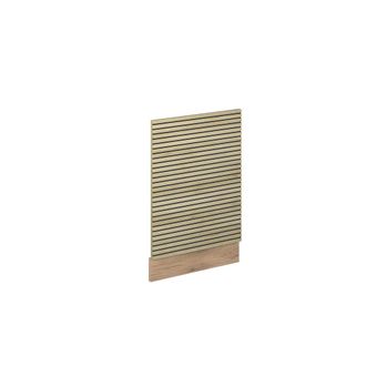 Vicco Panel Frontal Fame-line, Panel De Roble, 45 Cm Sin Encimera