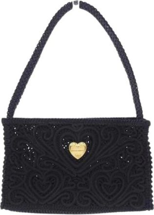 Dolce & Gabbana Pre-owned Handbags, female, Black, Size: ONE SIZE Pre-owned Handbag