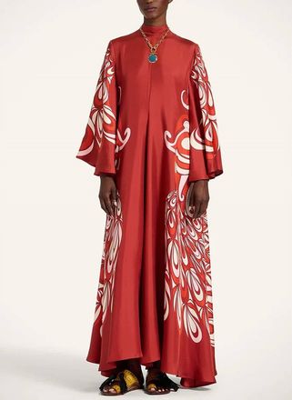 La DoubleJ Magnifico Silk Twill Dress In Phoenix