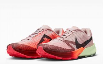 Nike Mens Kiger 10 Shoes In Silt Red/volt Tint/hot Lava/burgundy Ash