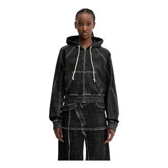 Ottolinger Chaqueta vaquera Multiline - Jackets - Mujer - Negro - S