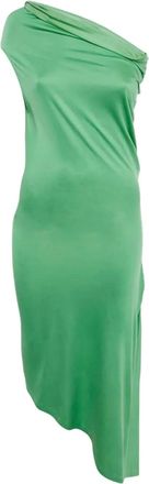 Ralph Lauren jersey asymmetric dress - Green