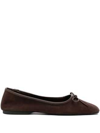 Senso Becca IV ballet flats - women - Suede/Leather/Rubber - 42 - Brown