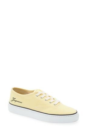 Jacquemus Les F&eacute;f&eacute; Skate Sneaker in Light Yellow at Nordstrom, Size 10Us