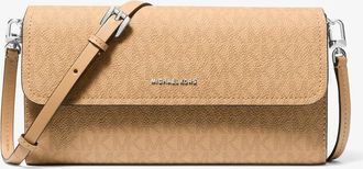 Michael Kors Jet Set Small Signature Logo Convertible Crossbody Bag