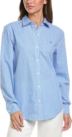 Brooks Brothers Classic Gingham Blouse