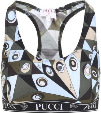 Pucci Polyamide Bra Top - Dames - Sport BHs - Veelkleurig - S - Fitness