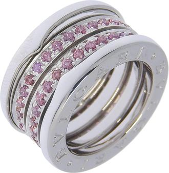Bulgari B.Zero1 White Gold (18K) Band Ring (Pre-Owned)