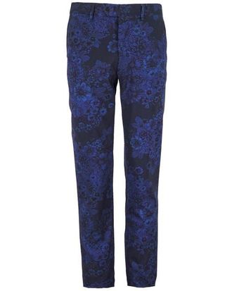 Lords of Harlech Paxton Tailored Wool Pant in Marco Floral Midnight at Nordstrom, Size 36 X 38