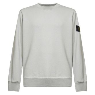 Stone Island Sweatshirts, male, Green, 2XL, Crewneck Sweatshirt