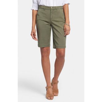 NYDJ Bermuda Shorts in Avocado at Nordstrom, Size 10P