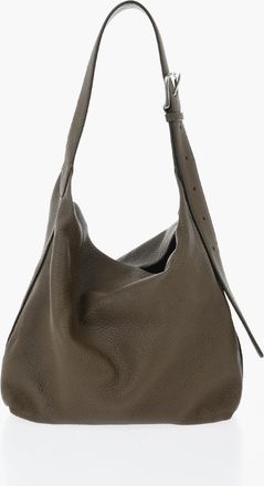 The Row Hammered Leather Shoulder Bag ISA The Row