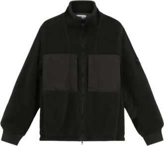 Stone Island Grijze Track Top met Anti-Drop - Heren - Zomerjassen - Grijs - S - Katoen - Jassen