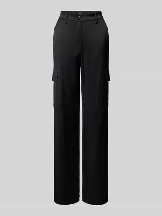 Gardeur Straight Leg Stoffhose mit Cargotaschen Modell Faja in Black, Gr&ouml;&szlig;e 36