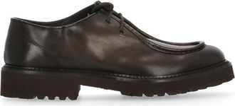 Doucal's Dark Brown Leather Boots