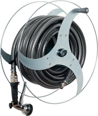 Alba Soporte Mural Turbo B.427mm T.215mm Con Manguera De 25m Y Racores