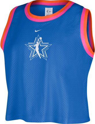 Nike Womens WNBA All-Star Weekend Mesh Tank Top in Blue | IQ8390-495