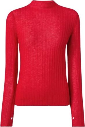 Pinko Pinko, Truien & Vesten, Dames, Rood, M, Pinko - Gebreide kleding