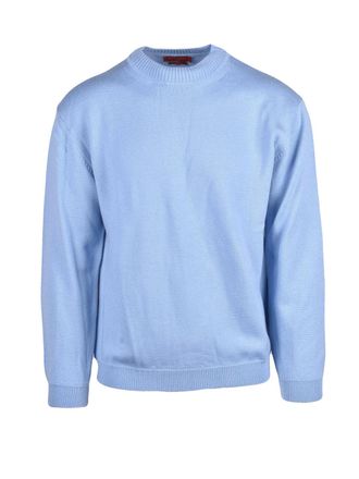 Daniele Fiesoli Crewneck Pullover In Extrafine Virgin Merino Wool