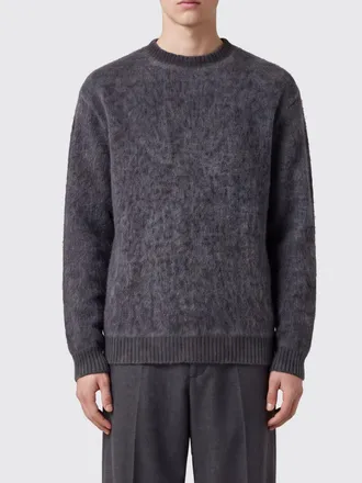 Avant Toi Maglia girocollo slim fit in lana merino e alpaca