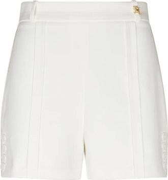 Elisabetta Franchi Mujer, Pantalones cortos, Blanco, Talla: XS