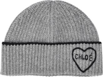 Chlo&eacute; Berretto a coste - Grigio