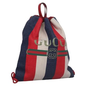 Gucci Pre-owned Tela backpacks - - Pre-owned - Donna - Multicolore - ONE SIZE