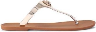 Kurt Geiger Maddison Eagle Head Sandal in Rust/Copper at Nordstrom, Size 11Us