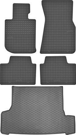 OEM Juego De Alfombrillas De Goma Para Coche Y Maletero Para Bmw Serie 3 G21 Touring Kombi (a Partir De 2019)