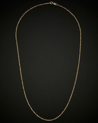Italian Gold, Inc 14K Italian Gold Figaro Forzatina Link Necklace