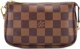 Louis Vuitton Pochette Accessoires Damier Mini clutch bag - Brown