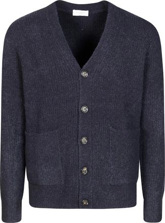 Paolo Pecora cashmere cardigan - men - Cashmere - M - Blue