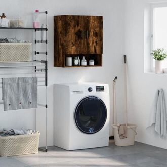 vidaXL Armadietto a Muro Rovere Fumo 60x31x70 cm in Legno Multistrato - Vidaxl