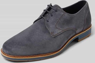 Lloyd Schn&uuml;rschuhe aus echtem Leder Modell Drift in Marine, Gr&ouml;&szlig;e 42,5