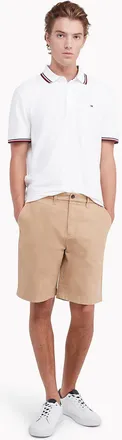 Tommy Hilfiger Mens Straight Fit Twill 9 Chino Short - Tannin - 29