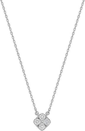 Bony Levy Mika Diamond Pendant Necklace in 18K White Gold at Nordstrom Rack