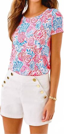 Lilly Pulitzer Eliska Short In Resort White